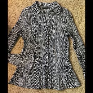 Stretchy animal print shirt